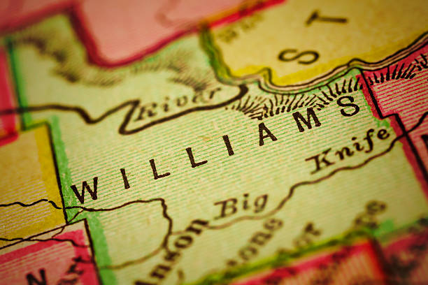 istock Williams | North Dakota County Maps 504443544