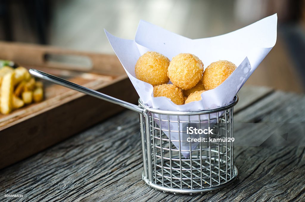 Deep Fried Rice Balls Rice Croquette Stock Photo
