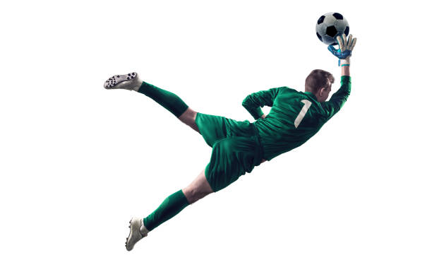 istock Soccer goalkeeper isolated 504454024