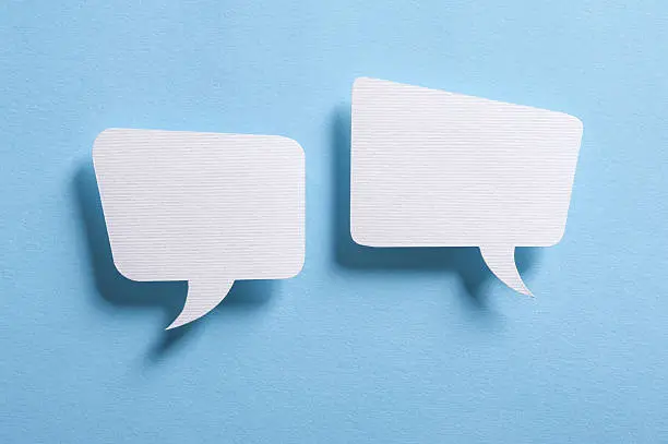 Photo of Speech bubbles