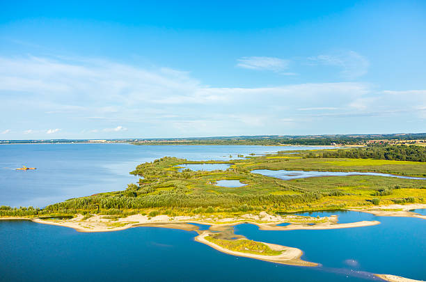 istock Aerial view on the lake 504457348