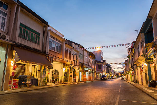 istock Old building Chino Portuguese style in Phuket 504458770