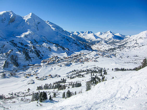 istock Obertauern winter resort valley 504459954