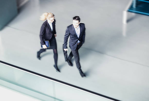 istock Walking business people 504460438