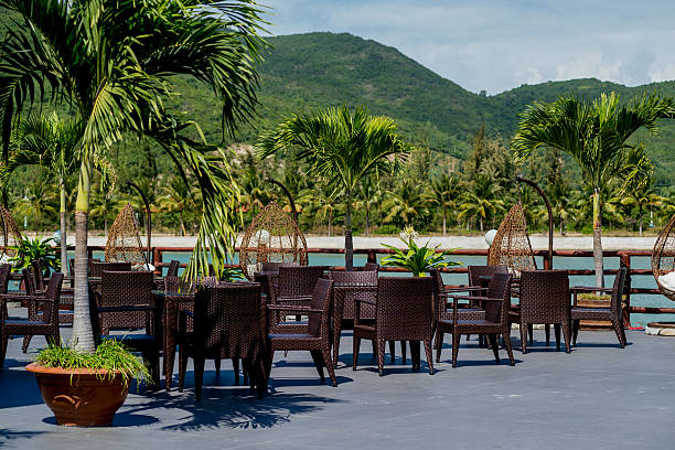 istock Pool by the sea 504479318