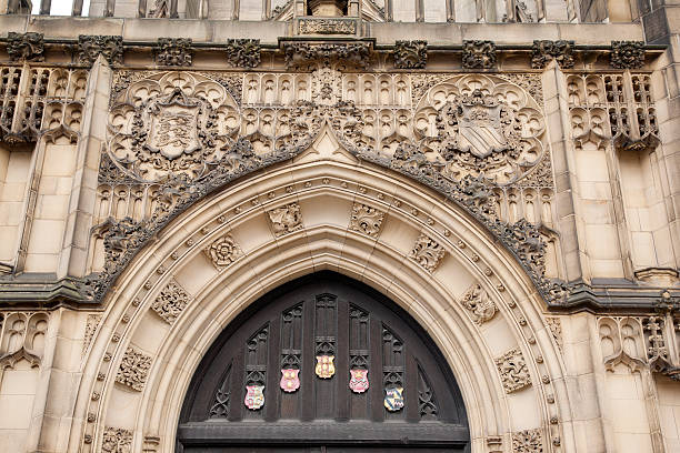 istock Cathedral Church, Manchester, England 504483769
