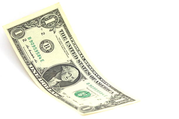 istock One hundred new dollars closeup on white background 504484805