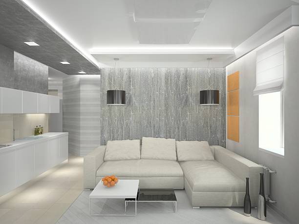 istock Living room 3D 504487137