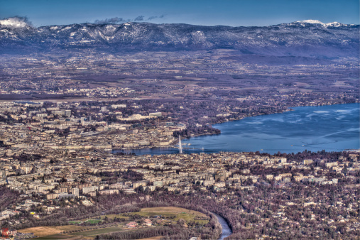 High definition view of Geneva