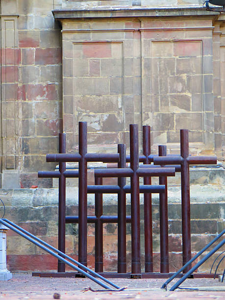 Collection of Crosses at Malaga Cathedral, Andalucia