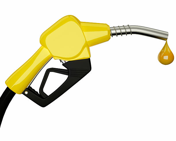 istock 3d Fuel nozzle with hose isolated on white background 504492462