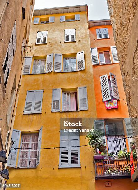 Grasse Architecture Of Grasse Town Stock Photo - Download Image Now - Architecture, Built Structure, City