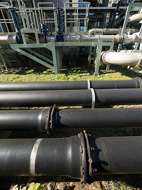 istock Factory of pipeline 504524770