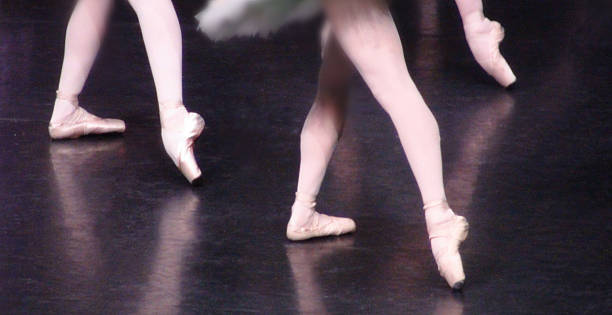 istock Beautiful Ballet Classical Music Dancing With Legs 504524876
