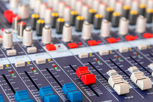 istock equipment for sound mixer control 504525014