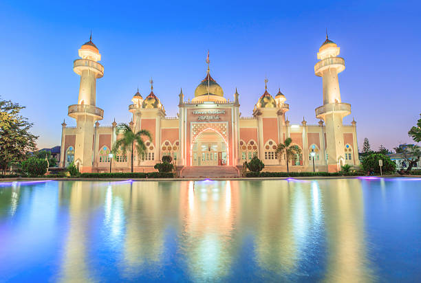 istock Pattani Public Mosque  in the sunset light. wonderful pray ramad 504527226