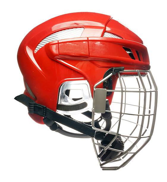 istock Hockey helmet isolated 504528830
