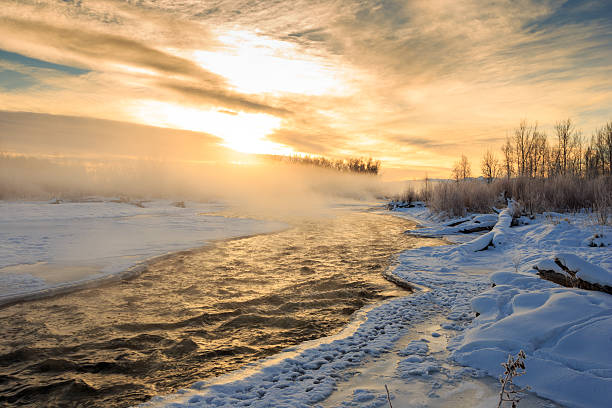 istock Golden Morning Over the Gallatin River 504529712