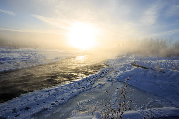 istock Big Sunrise over the Gallatin River. 504529984