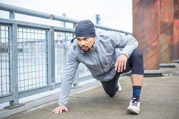 istock Man Exercising outdoors 504531050