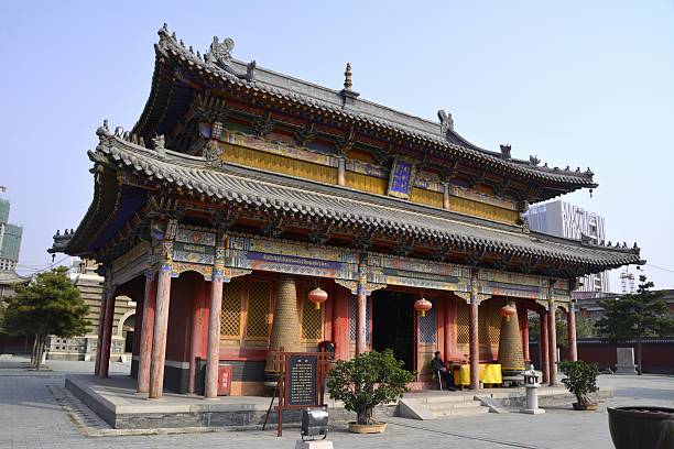 istock Temple of the Five Pagodas complex - Hohhot, Inner Mongolia 504532022