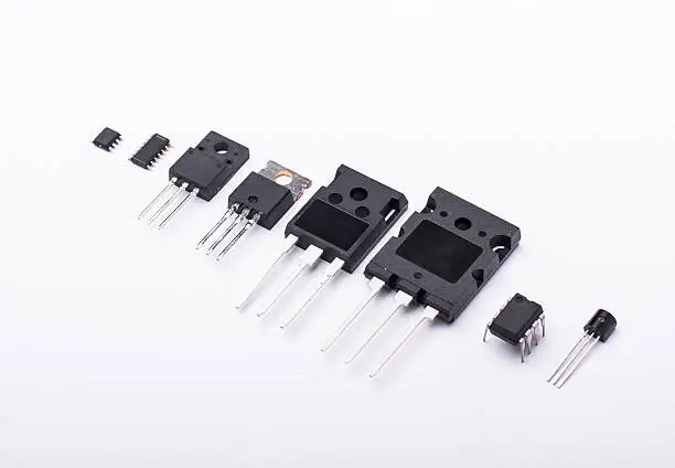 Photo of Different electronic components