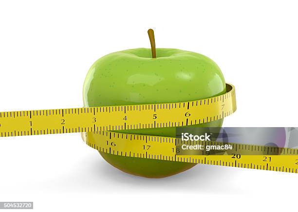 Diet Concept 3d Stock Photo - Download Image Now - Body Care, Dieting, Digitally Generated Image