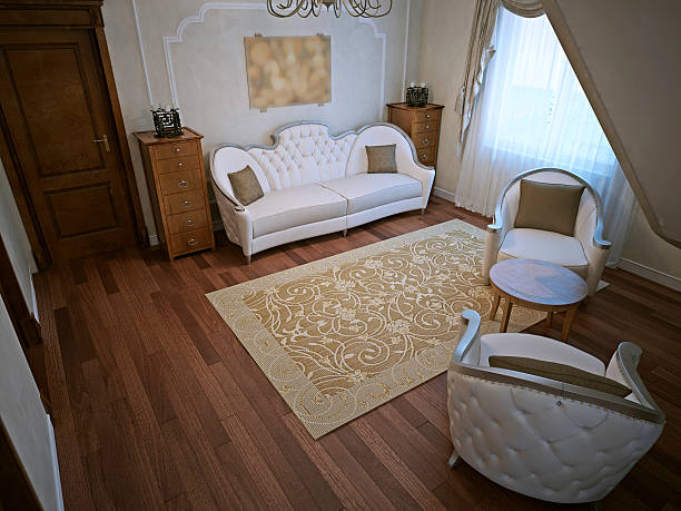 istock Luxury living room in classic interior 504534928