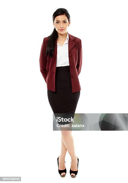 Latin Businesswoman Isolated Stock Photo - Download Image Now - Women, Businesswear, Latin American and Hispanic Ethnicity