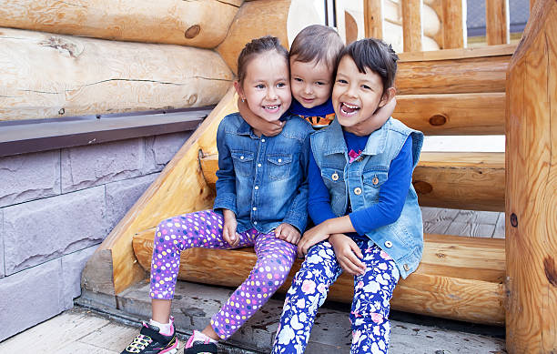 istock Happy children having fun in spring 504537170