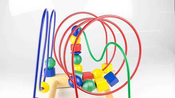 istock wooden shape sorter on white isolated background 504538178