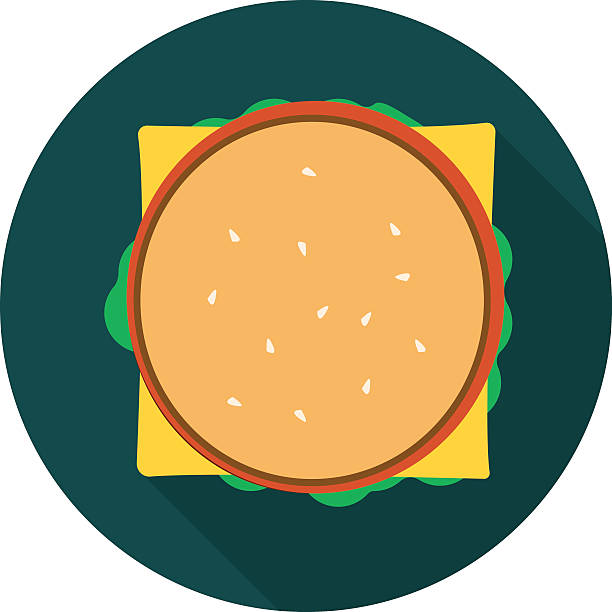 Burger vector icon Burger vector icon sandwich new hampshire stock illustrations