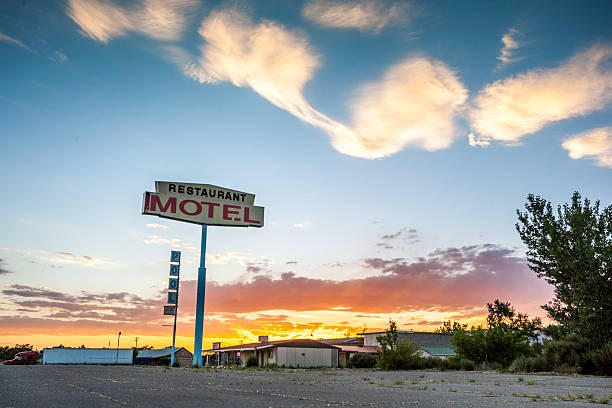 istock Big Restaurant Motel Sign, USA 504540863