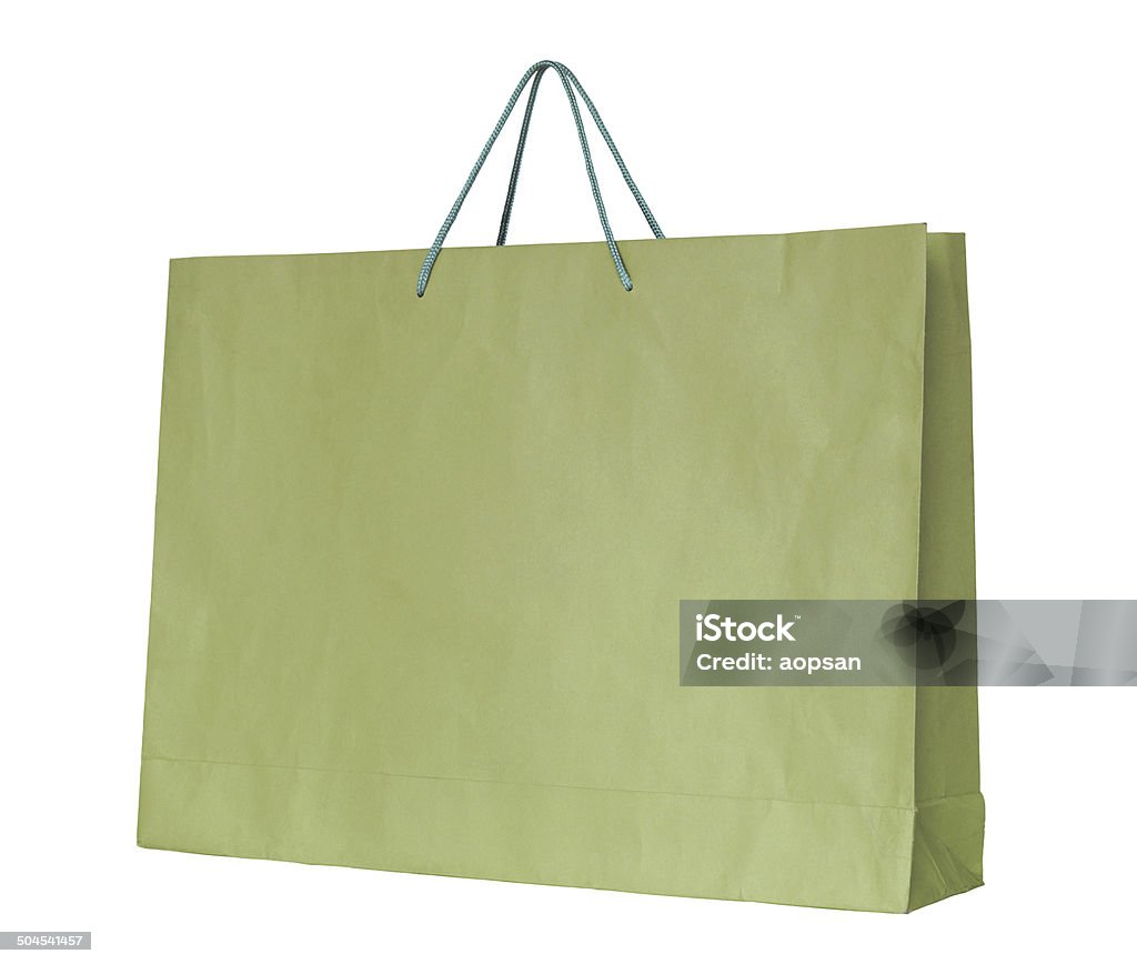 paper shopping bag paper shopping bag isolated on white with clipping path Bag Stock Photo