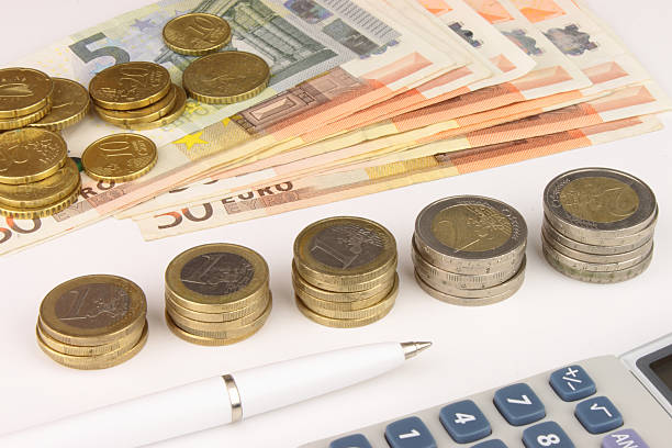 Euro Cash stock photo