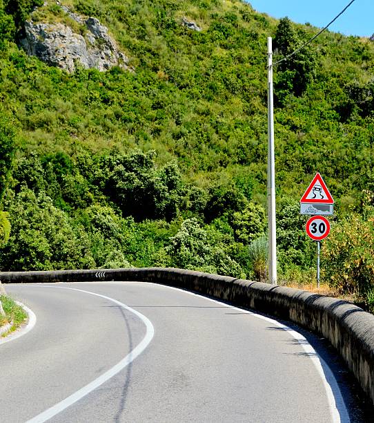 istock Hairpin curve in Italy 504541873