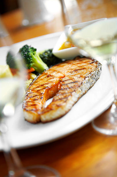 istock close up salmon steak 504542399