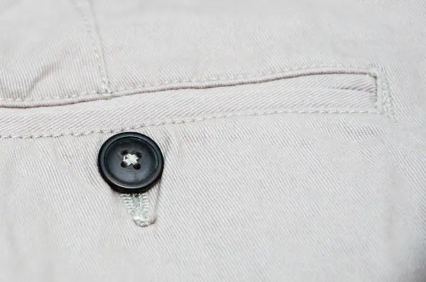 Photo of Close up of Chinos pocket