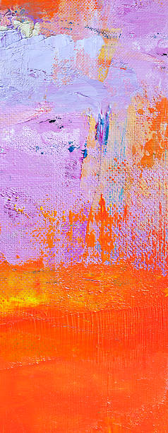 istock Abstract painted purple and red  art backgrounds. 504544061