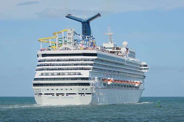 Carnival Sunshine headed to sea Like carnival sunshine stock pictures, royalty-free photos & images