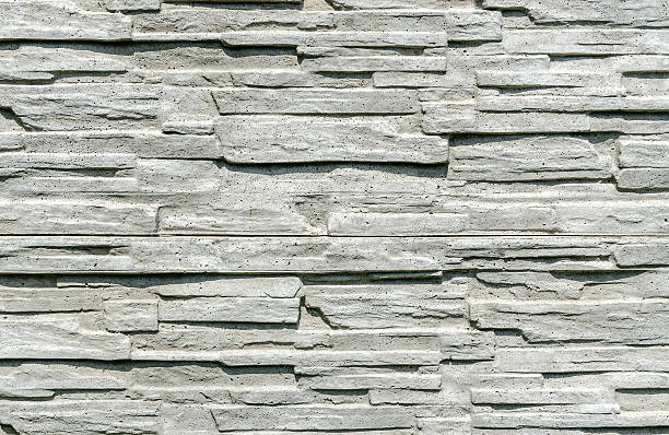 istock Texture of decorative concrete fence 504563001