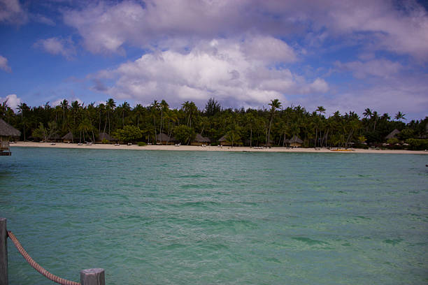 istock Luxury overwater vacation resort 504563461