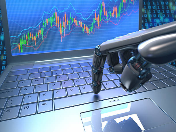 istock Stock Market Robot Trading 504573074