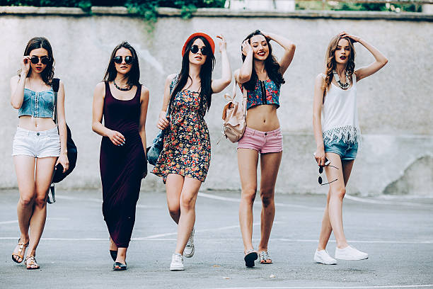 istock Five beautiful young girls 504575382