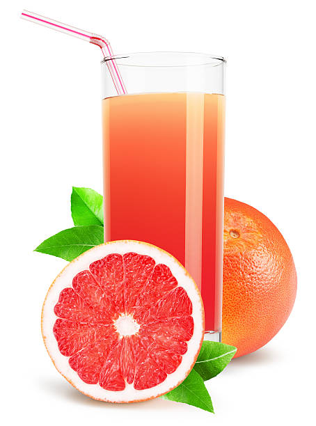 istock glass of grapefruit juice isolated on white background 504575536