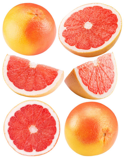 istock collection of grapefruit isolated on the white background 504575934