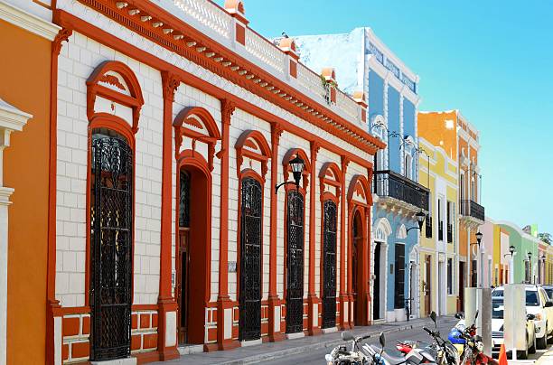 istock Campeche City in Mexico colonial architecture 504576222