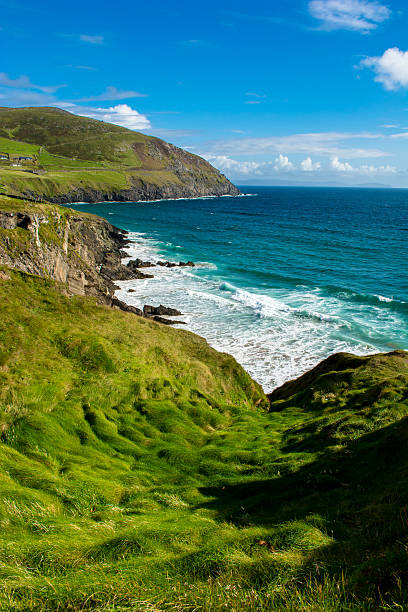 Coast with Big Waves at Slea Head in Ireland