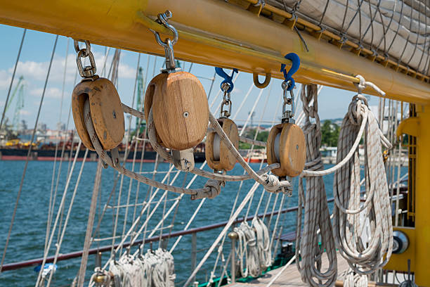 istock close up of a mast and rigging 504579416