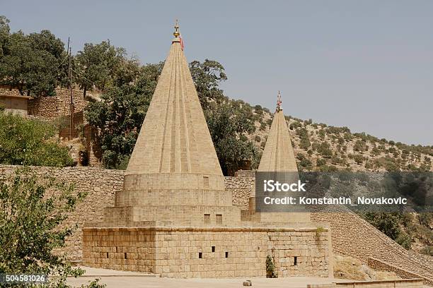 Yazidi Temple In Lalish Stock Photo - Download Image Now - Yazidi, Temple - Building, Ancient